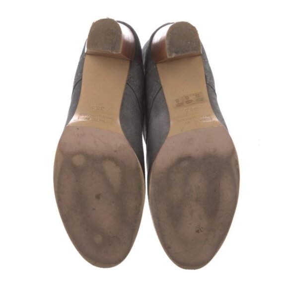 Marc Jacobs Boots Grey Suede Y2K Vintage sz 38.5 - Picture 12 of 12